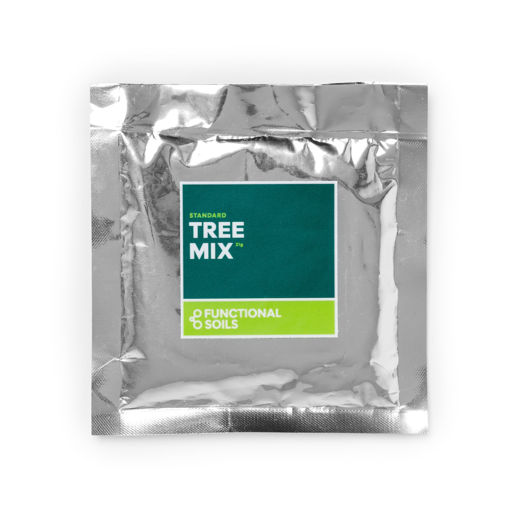 Tree Mix foil pouch, front